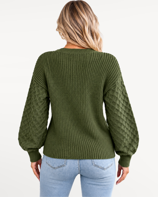 Norvessa Cable Sweater