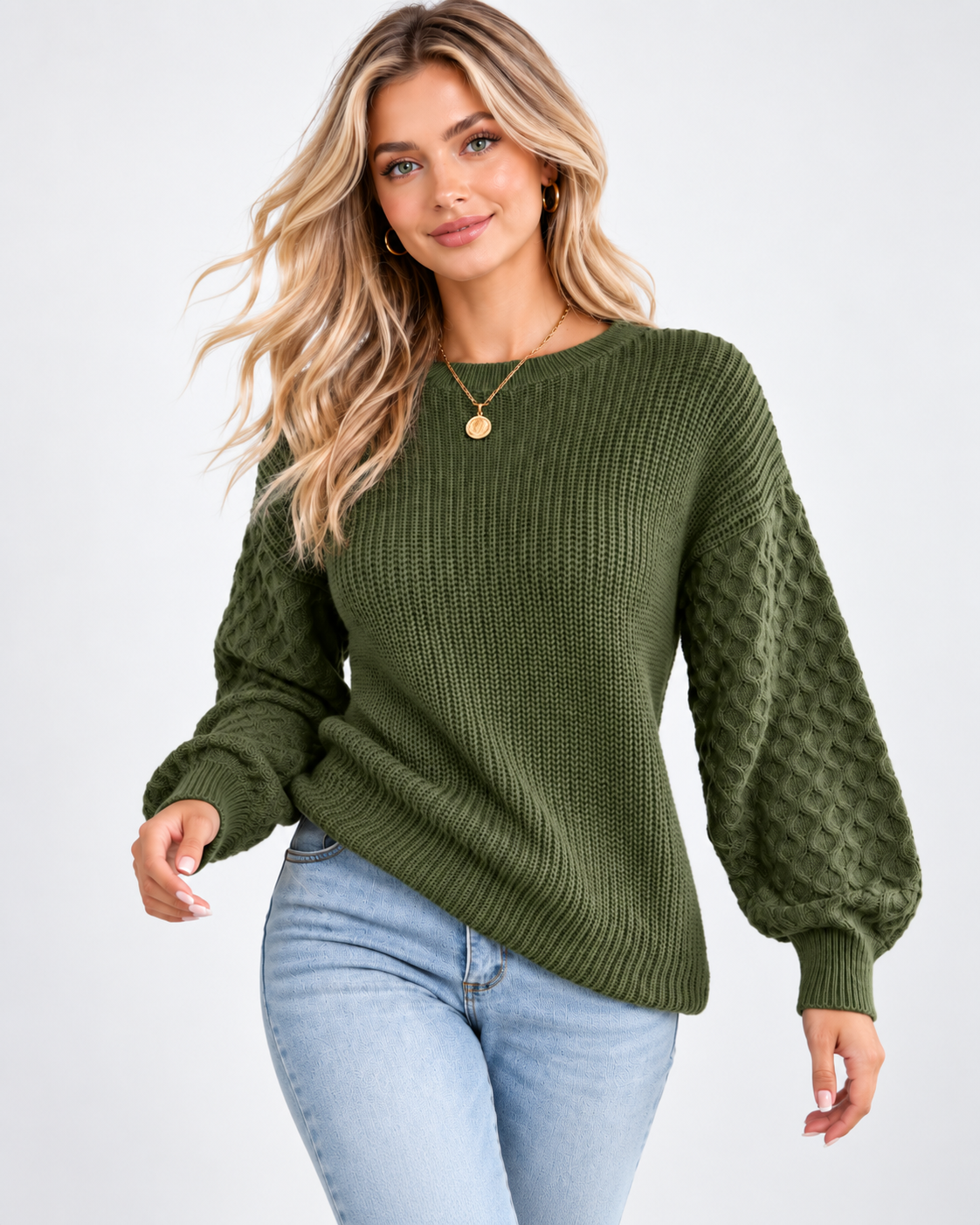 Norvessa Cable Sweater