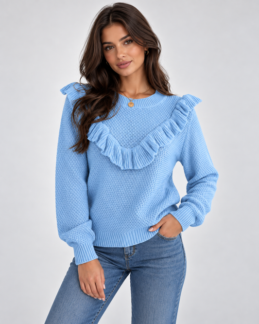 Virelune Ruffle Sweater