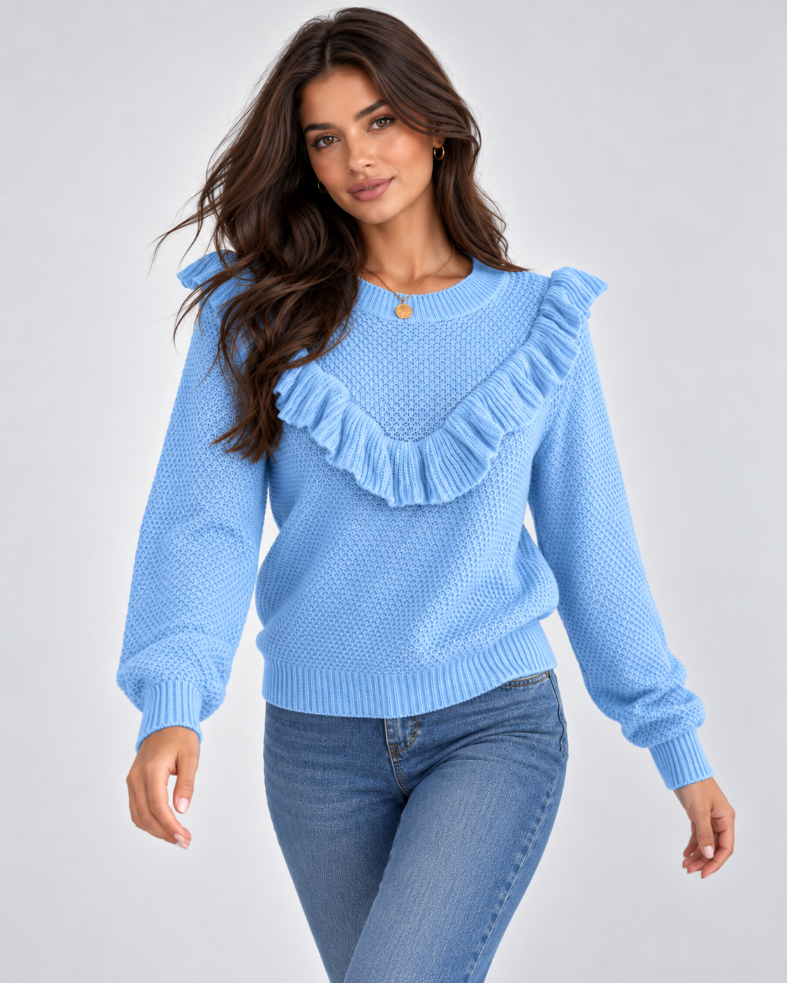 Virelune Ruffle Sweater
