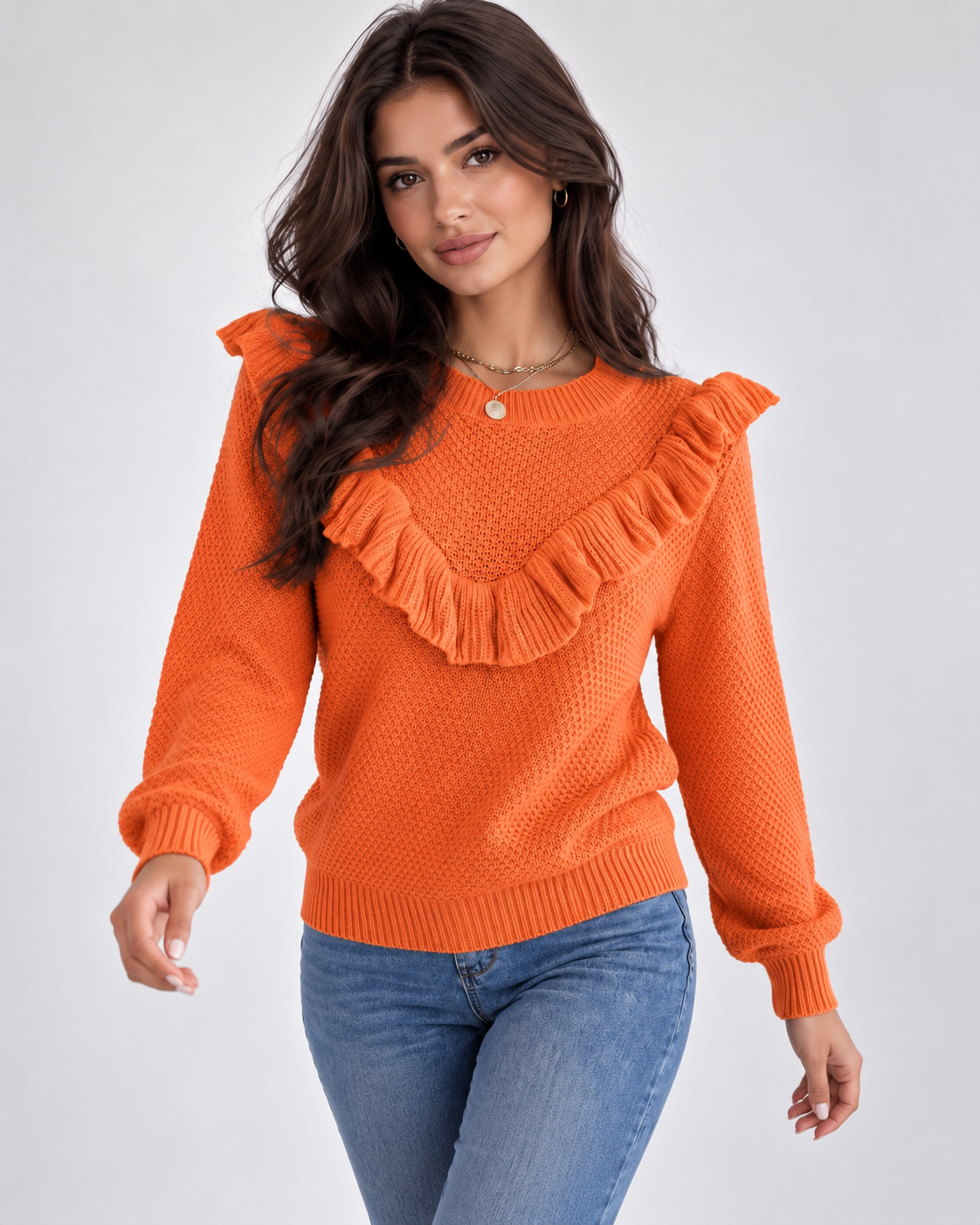 Virelune Ruffle Sweater