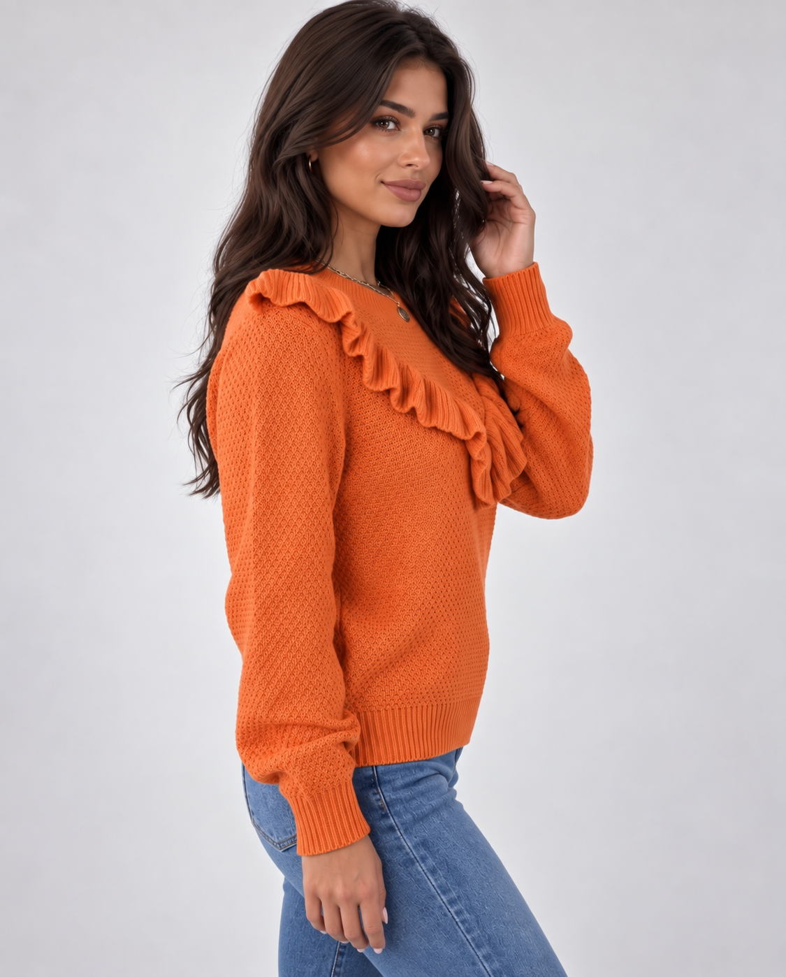 Virelune Ruffle Sweater
