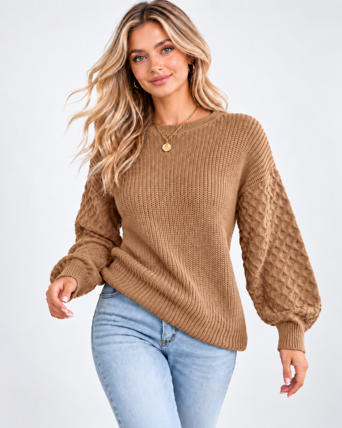 Norvessa Cable Sweater