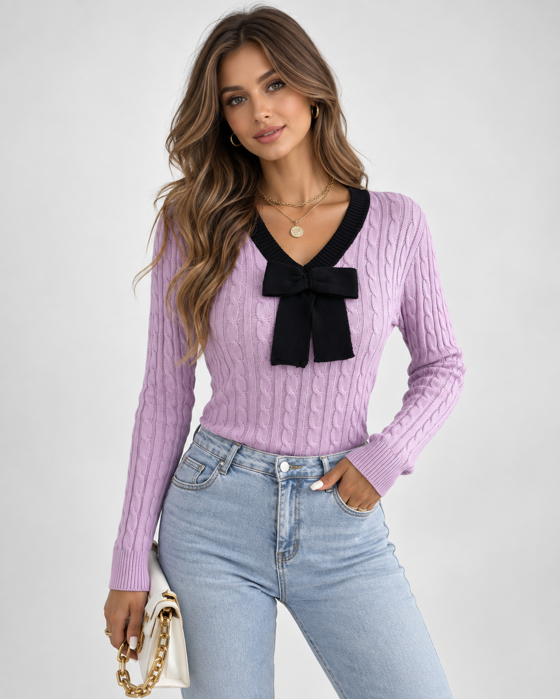 Avelisse Bow Sweater