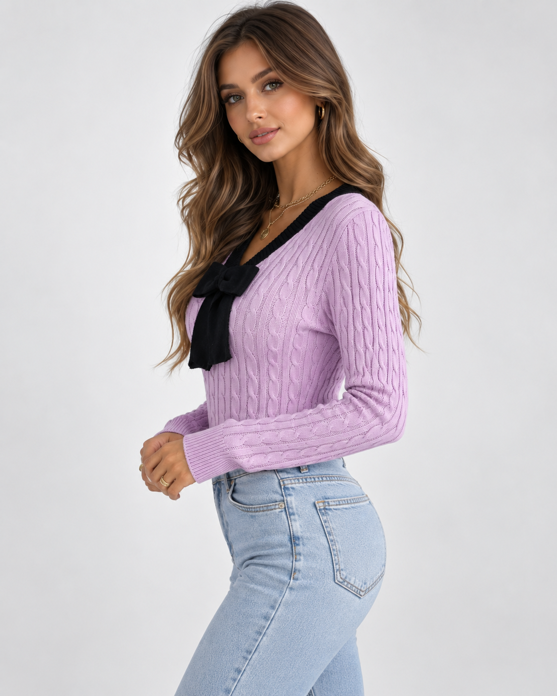 Avelisse Bow Sweater