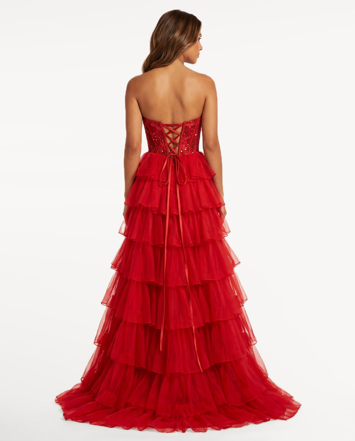 Elara Maxi Dress in Red – back view | SKU: SOR-ELARA-RED-XS,SOR-ELARA-RED-S,SOR-ELARA-RED-M,SOR-ELARA-RED-L,SOR-ELARA-RED-XL
