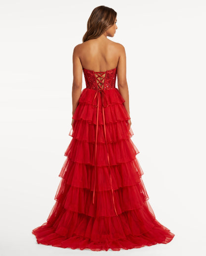 Elara Maxi Dress in Red – back view | SKU: SOR-ELARA-RED-XS,SOR-ELARA-RED-S,SOR-ELARA-RED-M,SOR-ELARA-RED-L,SOR-ELARA-RED-XL