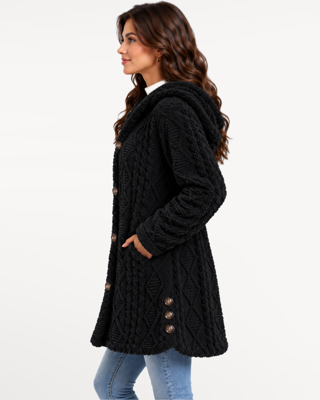Elowyn Hooded Cardigan