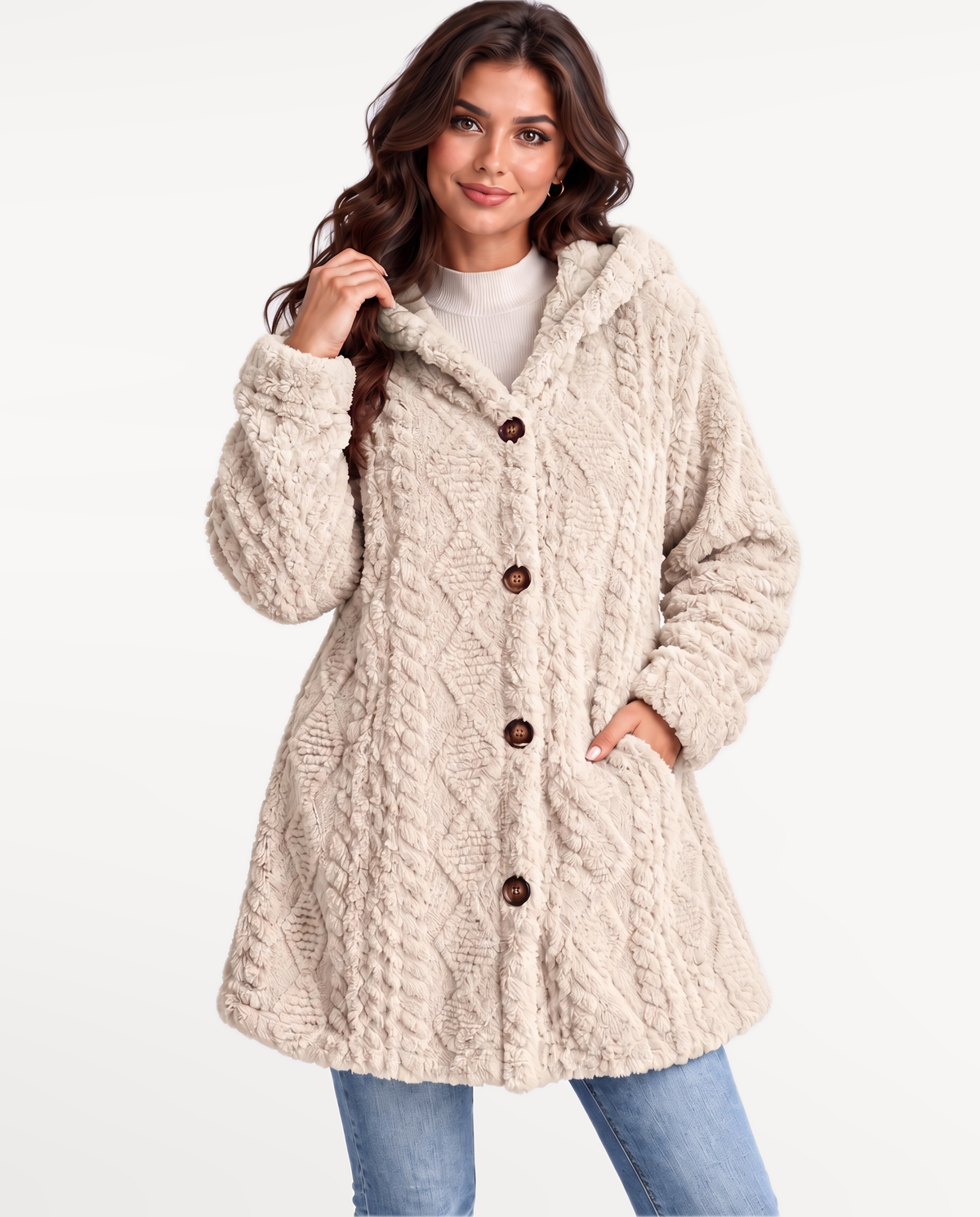 Elowyn Hooded Cardigan