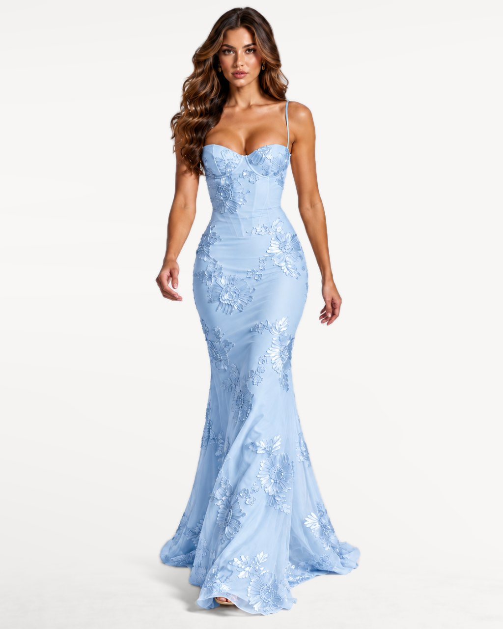 Florienne Maxi Dress in Blue – Studio movement