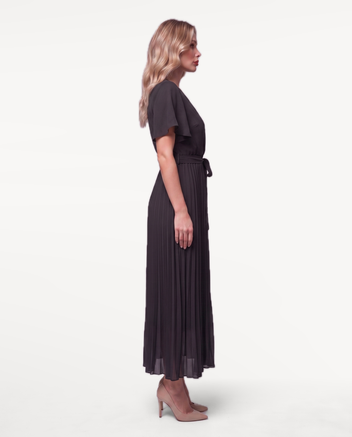 Flowing Wrap Dress