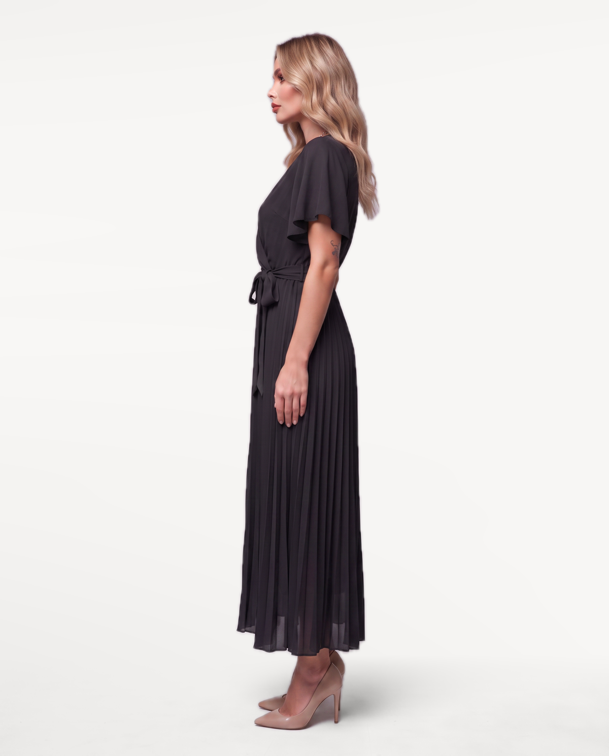 Flowing Wrap Dress