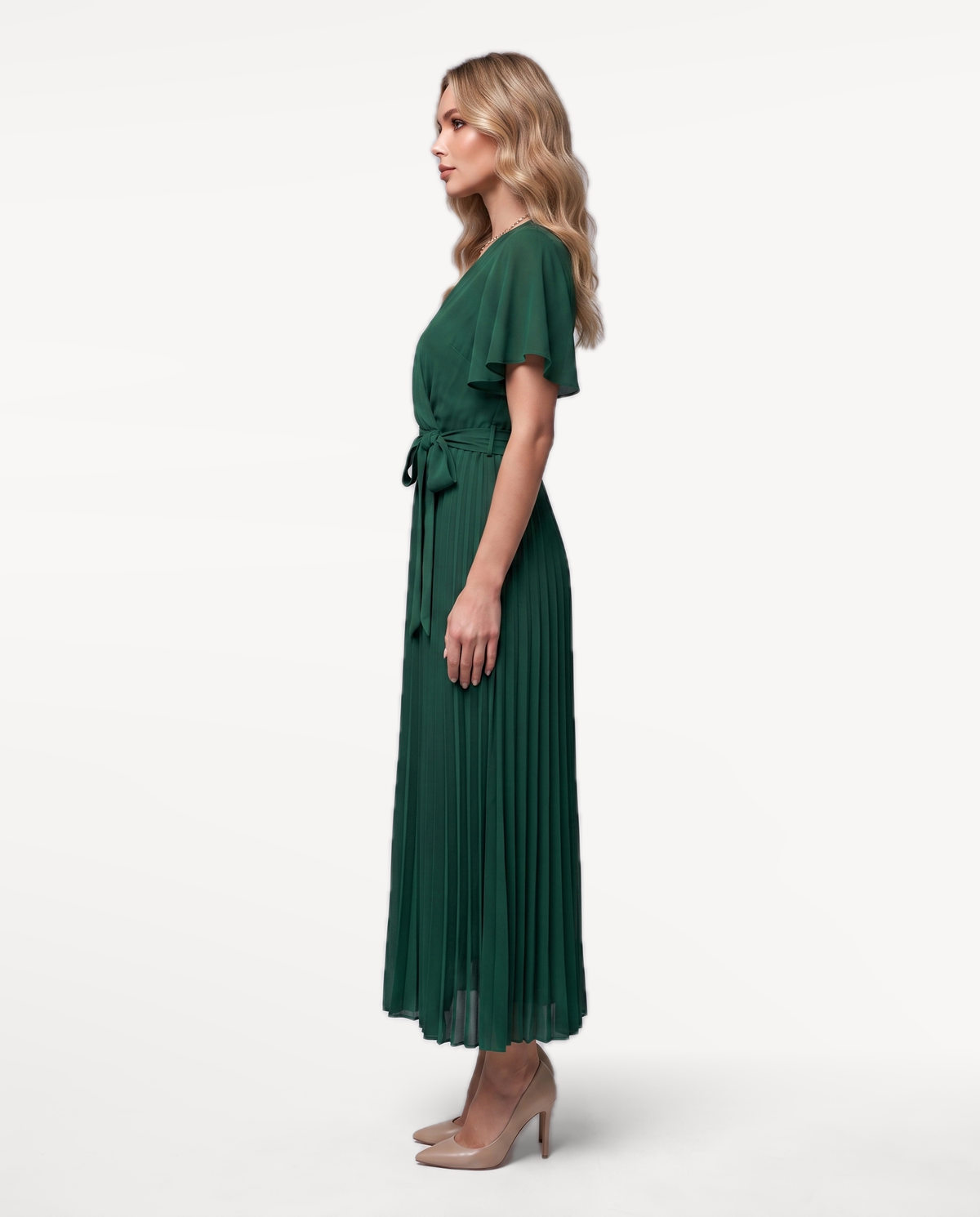 Flowing Wrap Dress
