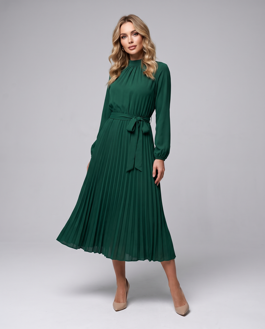 Emerald Bow Dress