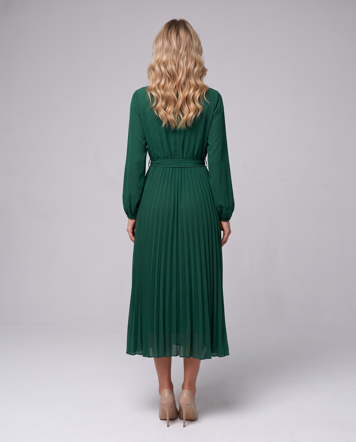 Emerald Bow Dress