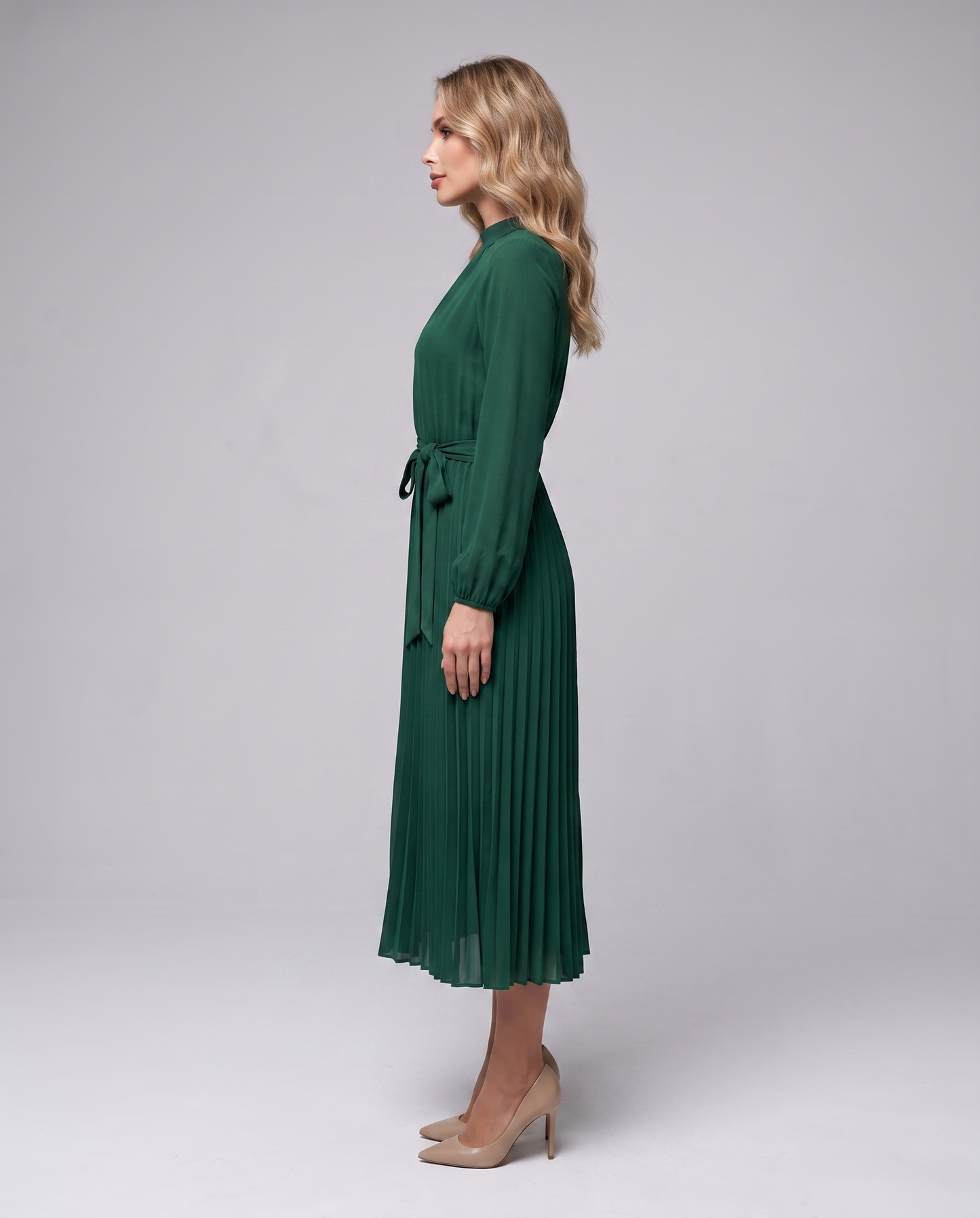 Emerald Bow Dress