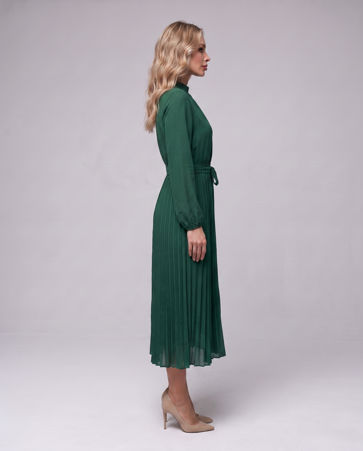Emerald Bow Dress