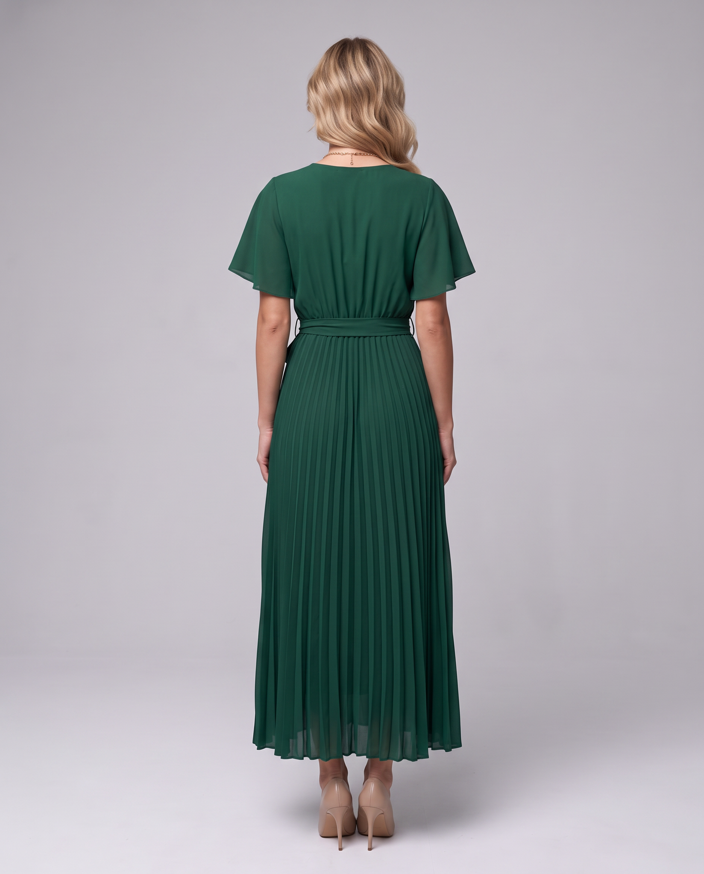 Flowing Wrap Dress
