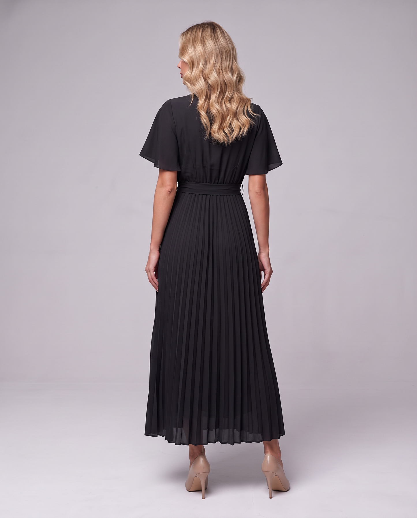 Flowing Wrap Dress