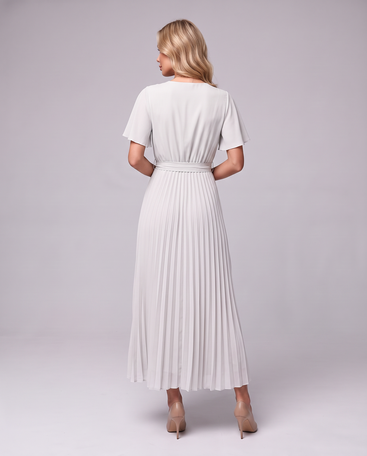 Flowing Wrap Dress