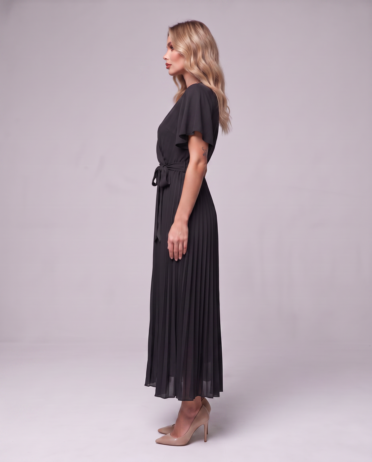 Flowing Wrap Dress