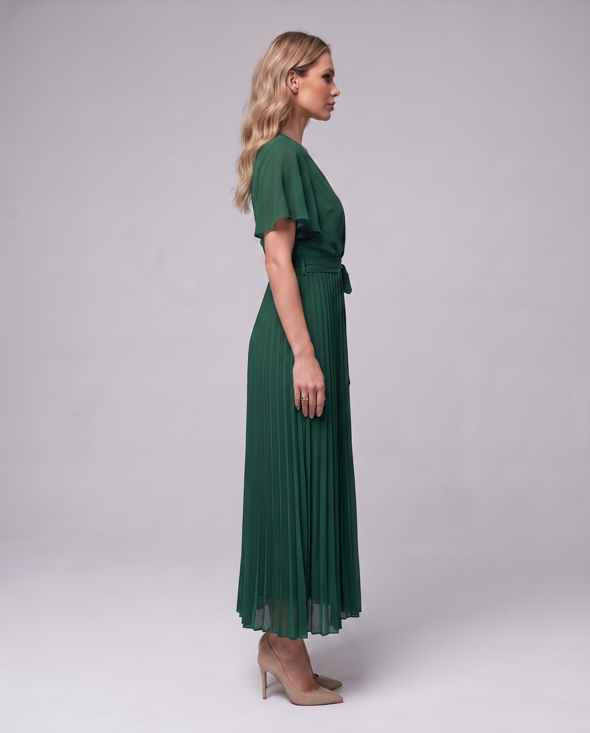 Flowing Wrap Dress