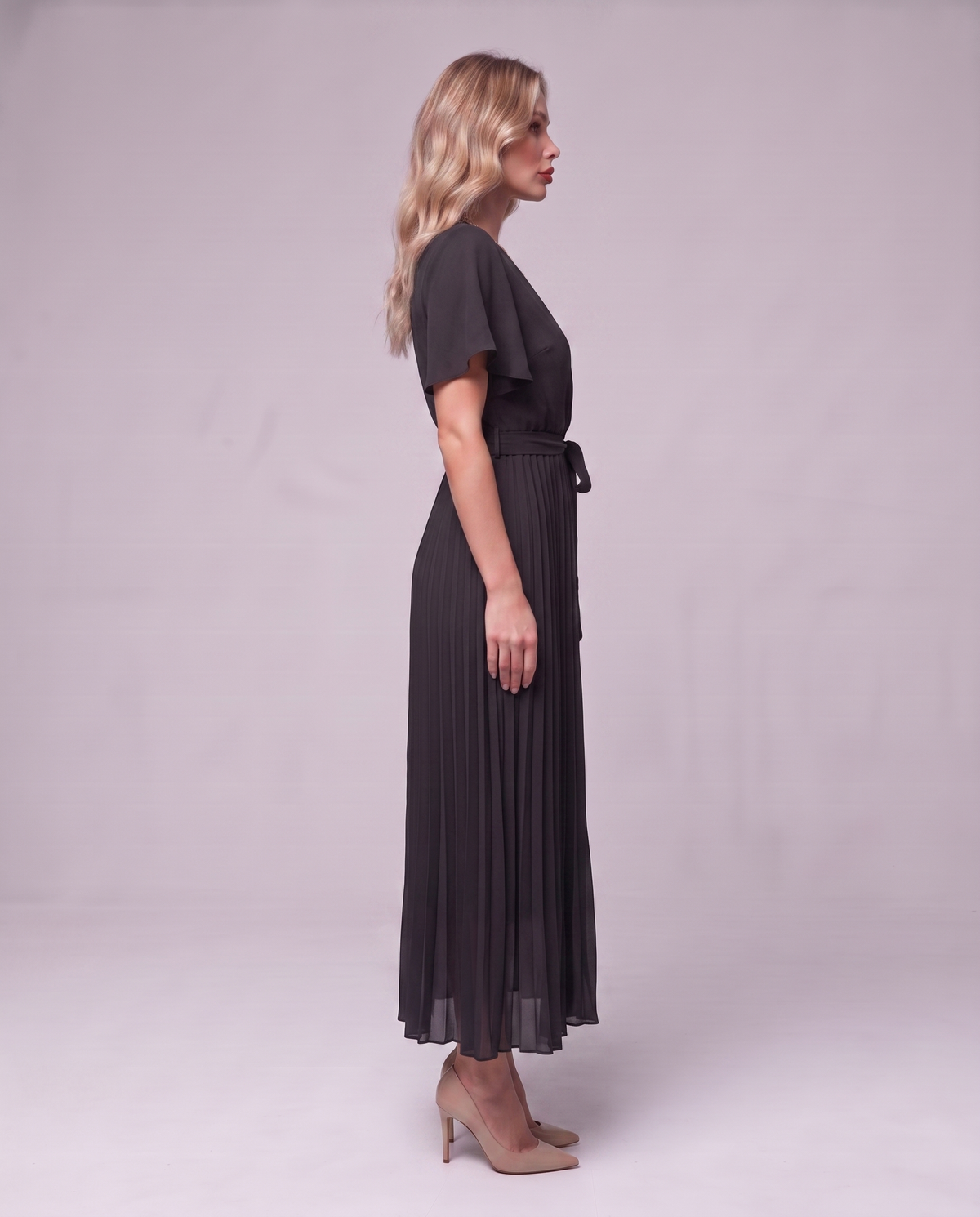 Flowing Wrap Dress