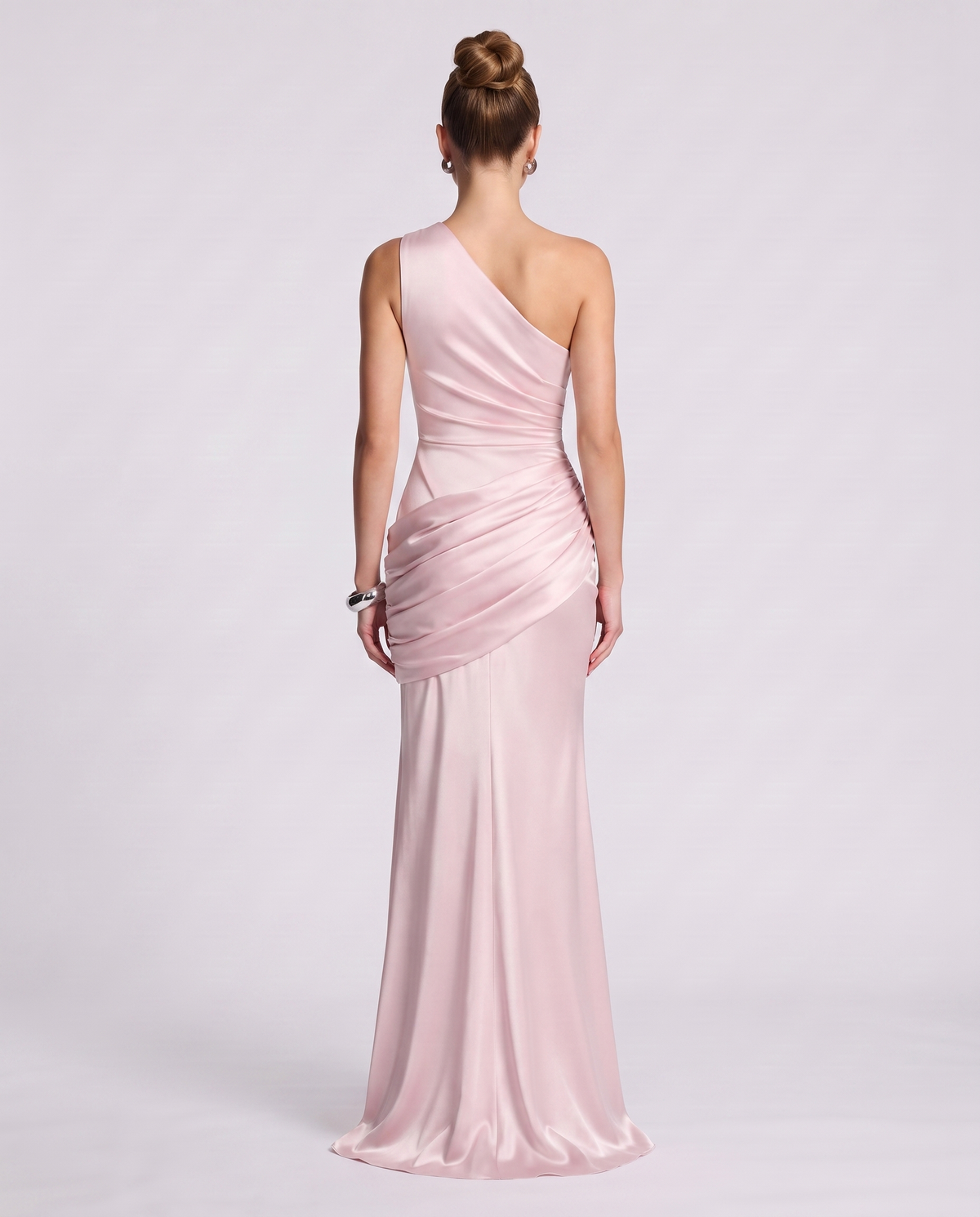 Regal Drape Gown