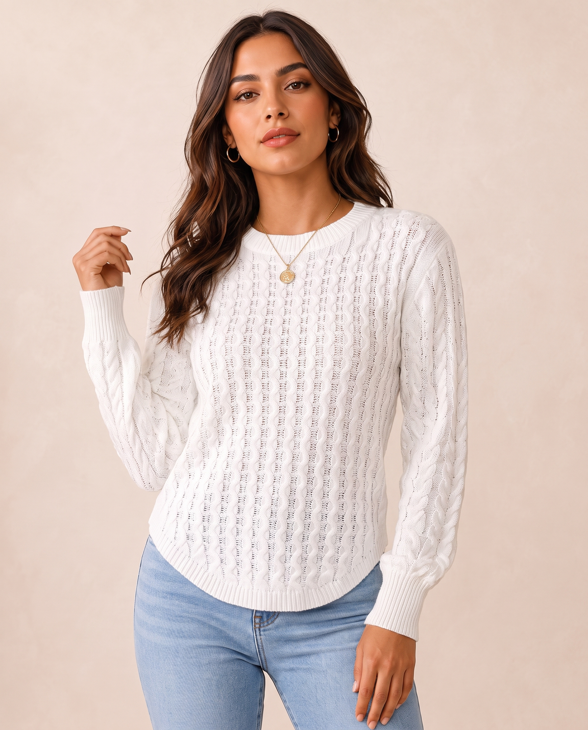 Solenne Knit Sweater