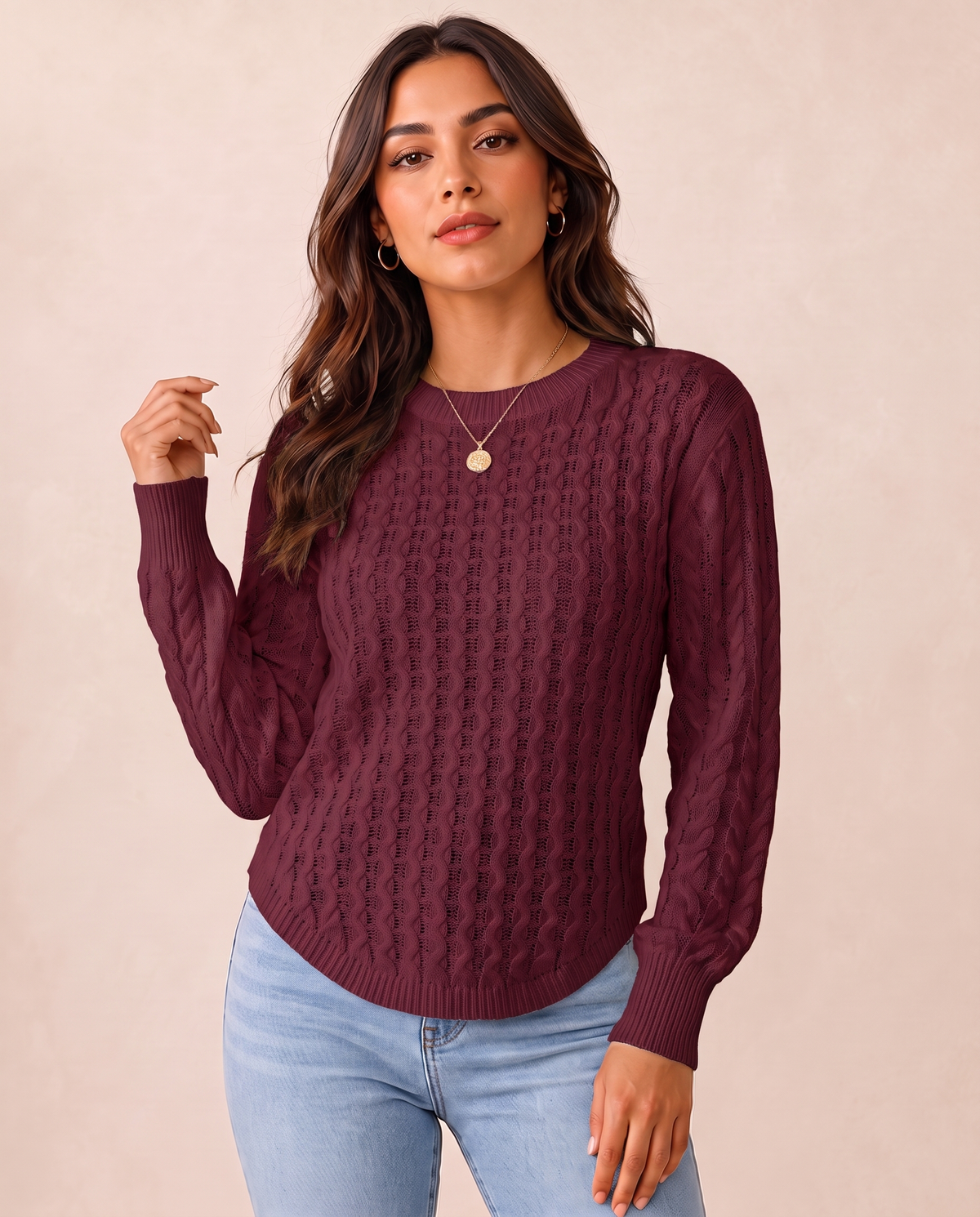 Solenne Knit Sweater