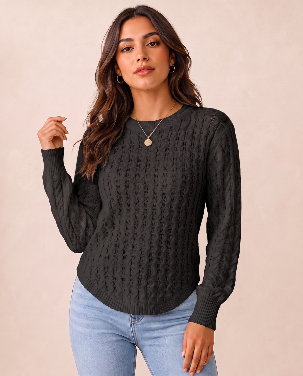 Solenne Knit Sweater