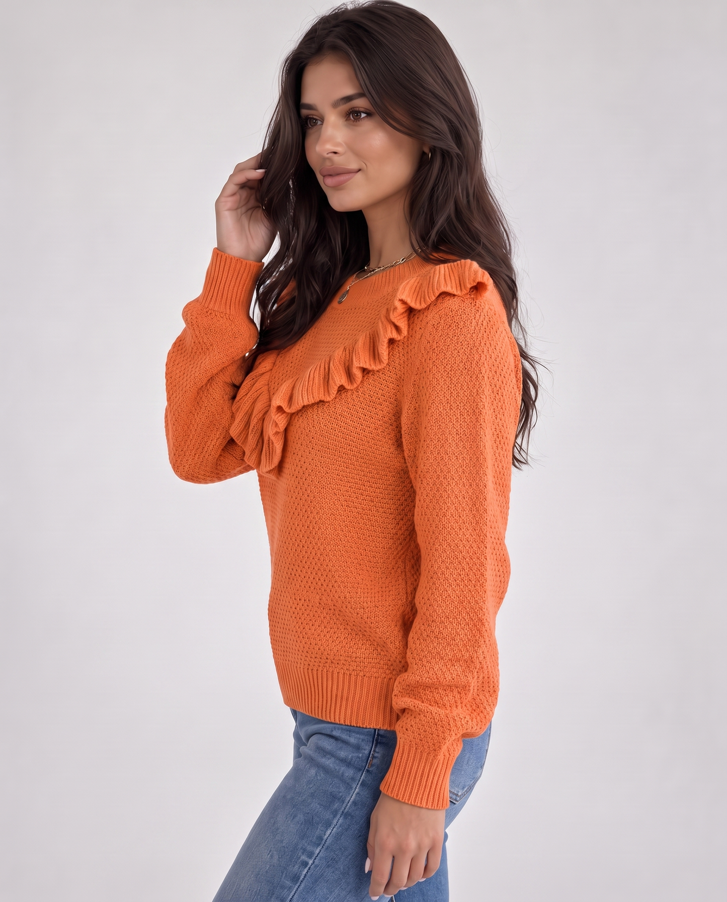 Virelune Ruffle Sweater