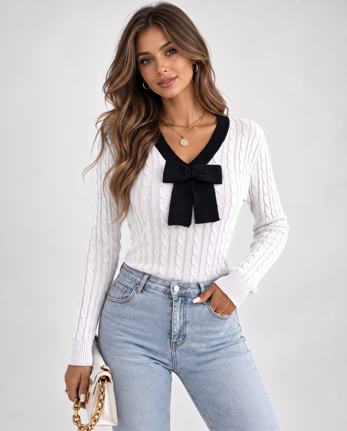 Avelisse Bow Sweater