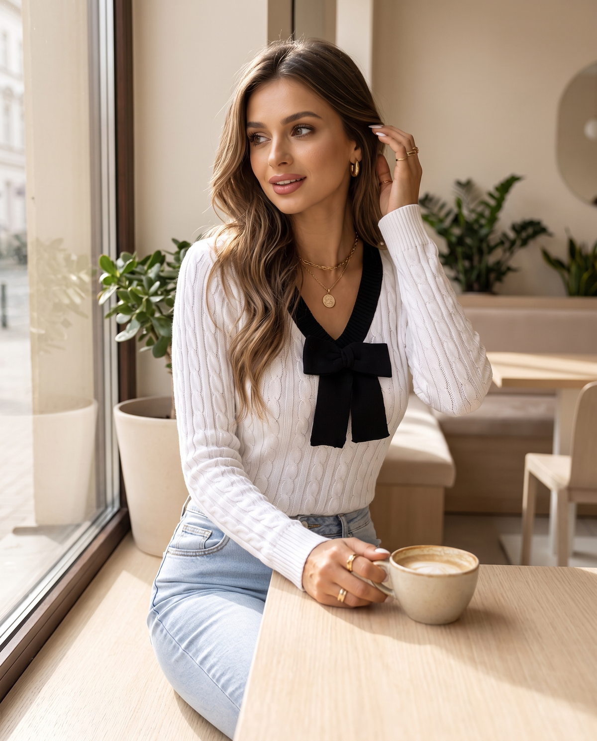 Avelisse Bow Sweater