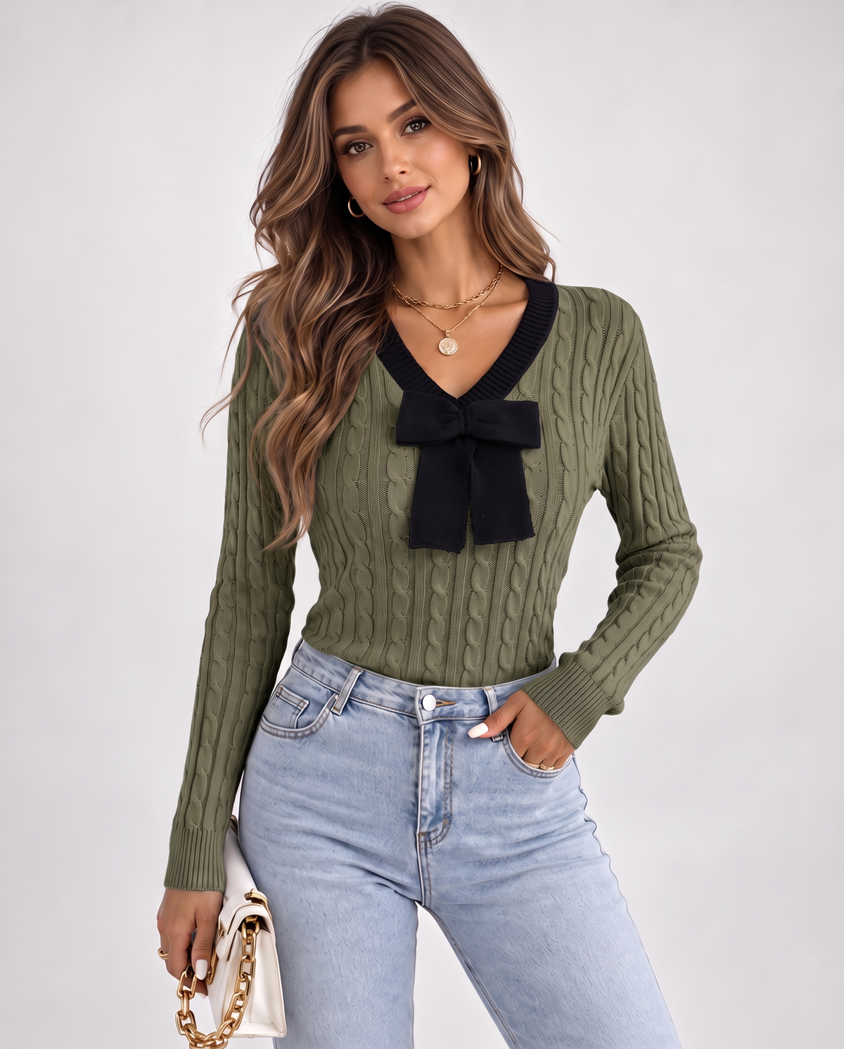 Avelisse Bow Sweater