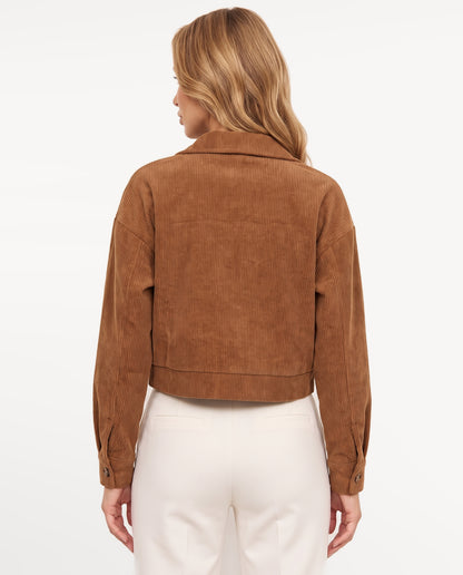 Marlowe Corduroy Jacket in brown — back view | SKU: SOR-MARLOWE-BRN-XS,SOR-MARLOWE-BRN-S,SOR-MARLOWE-BRN-M,SOR-MARLOWE-BRN-L,SOR-MARLOWE-BRN-XL