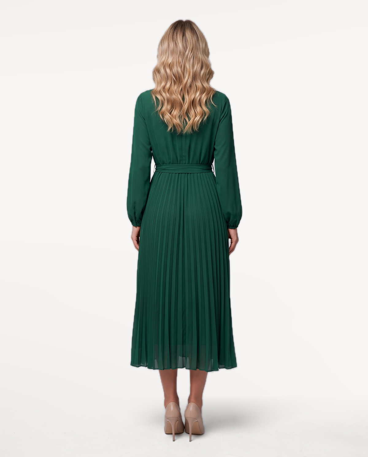 Emerald Bow Dress