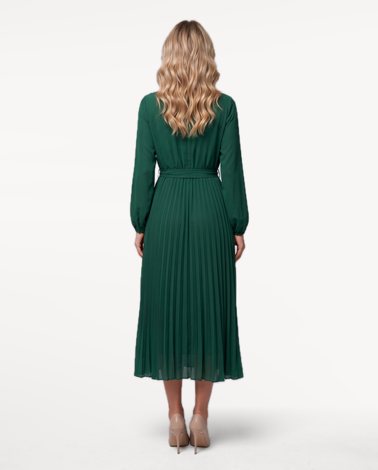 Emerald Bow Dress
