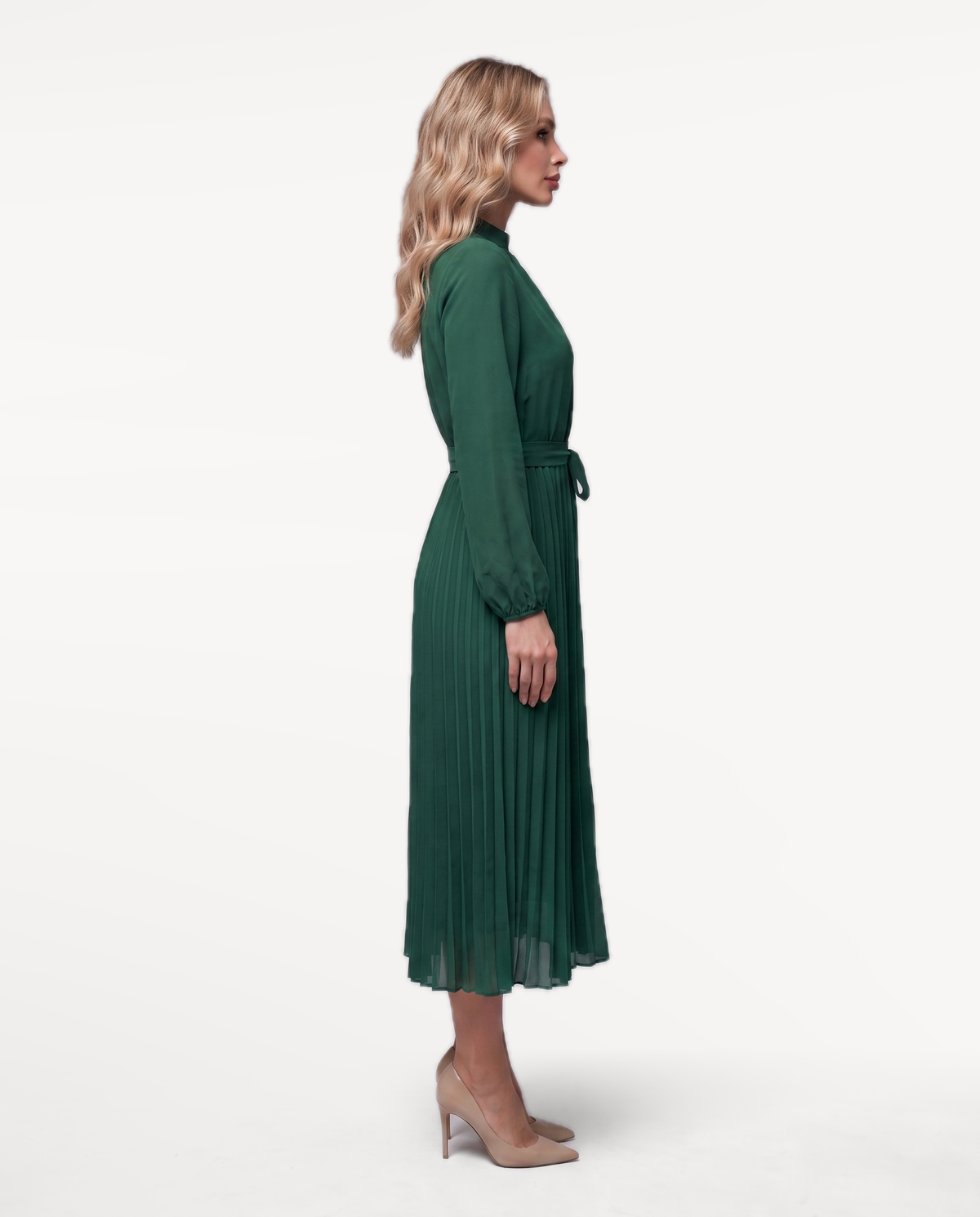Emerald Bow Dress