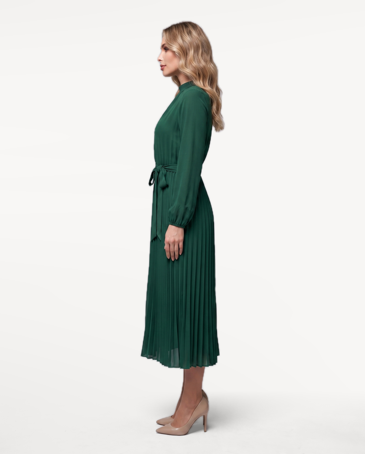 Emerald Bow Dress