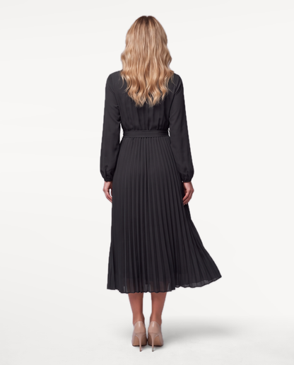 Emerald Bow Dress in Black – view 2 | SKU: SOR-EMERALDBOW-black-XS,SOR-EMERALDBOW-black-S,SOR-EMERALDBOW-black-M,SOR-EMERALDBOW-black-L,SOR-EMERALDBOW-black-XL