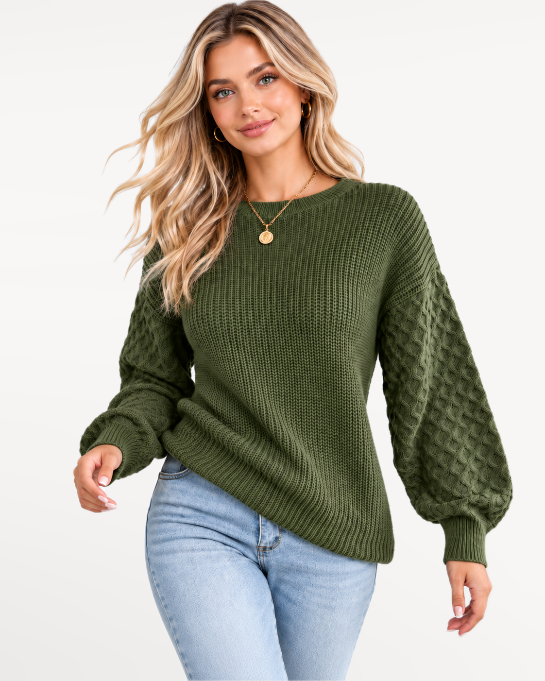 Norvessa Cable Sweater