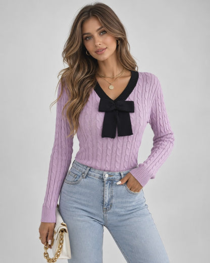 Avelisse Bow Sweater