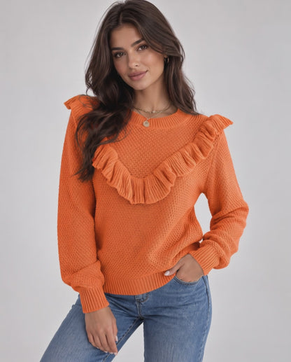 Virelune Ruffle Sweater