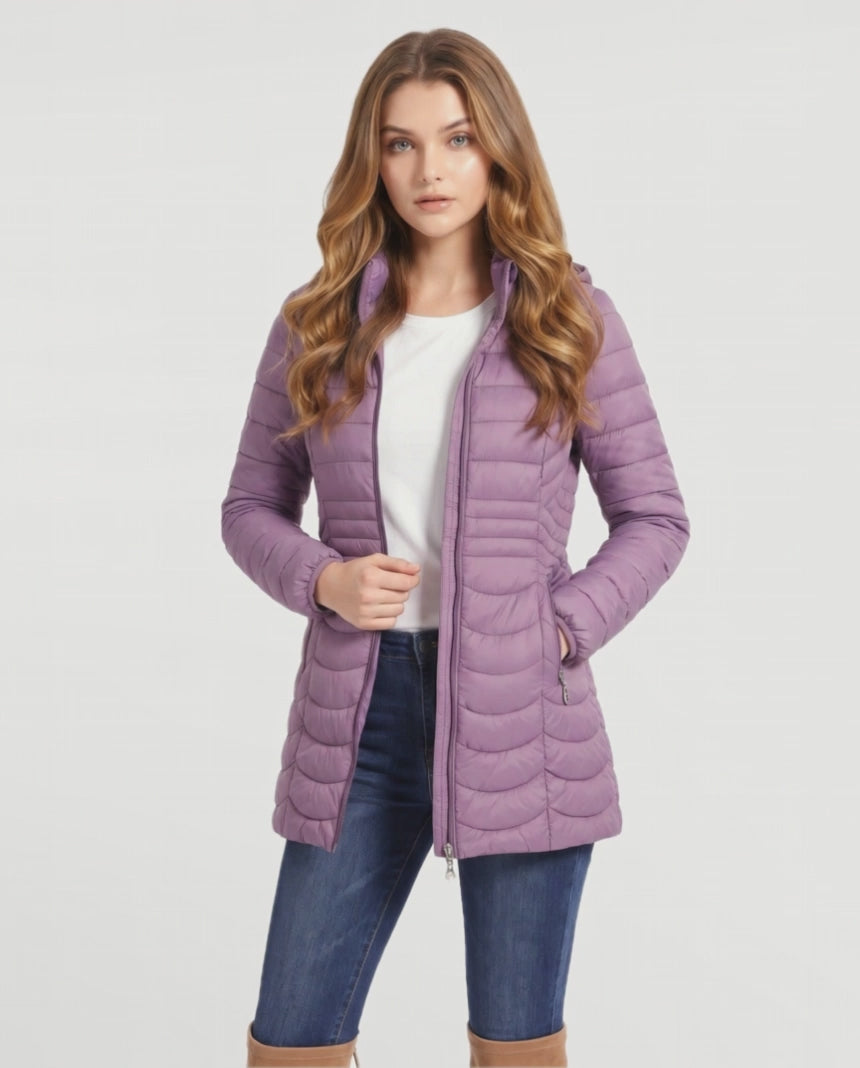 Elodie Puffer in Purple – video