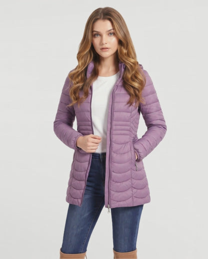 Elodie Puffer in Purple – video