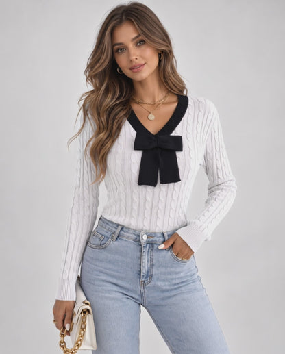 Avelisse Bow Sweater
