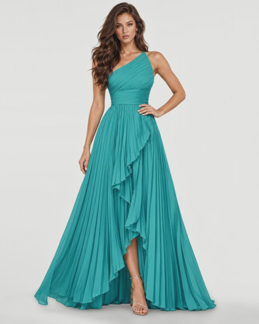 Aurelia Maxi Dress in Aqua – video