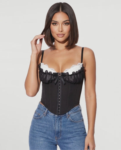 Odette Corset Top in Black – video