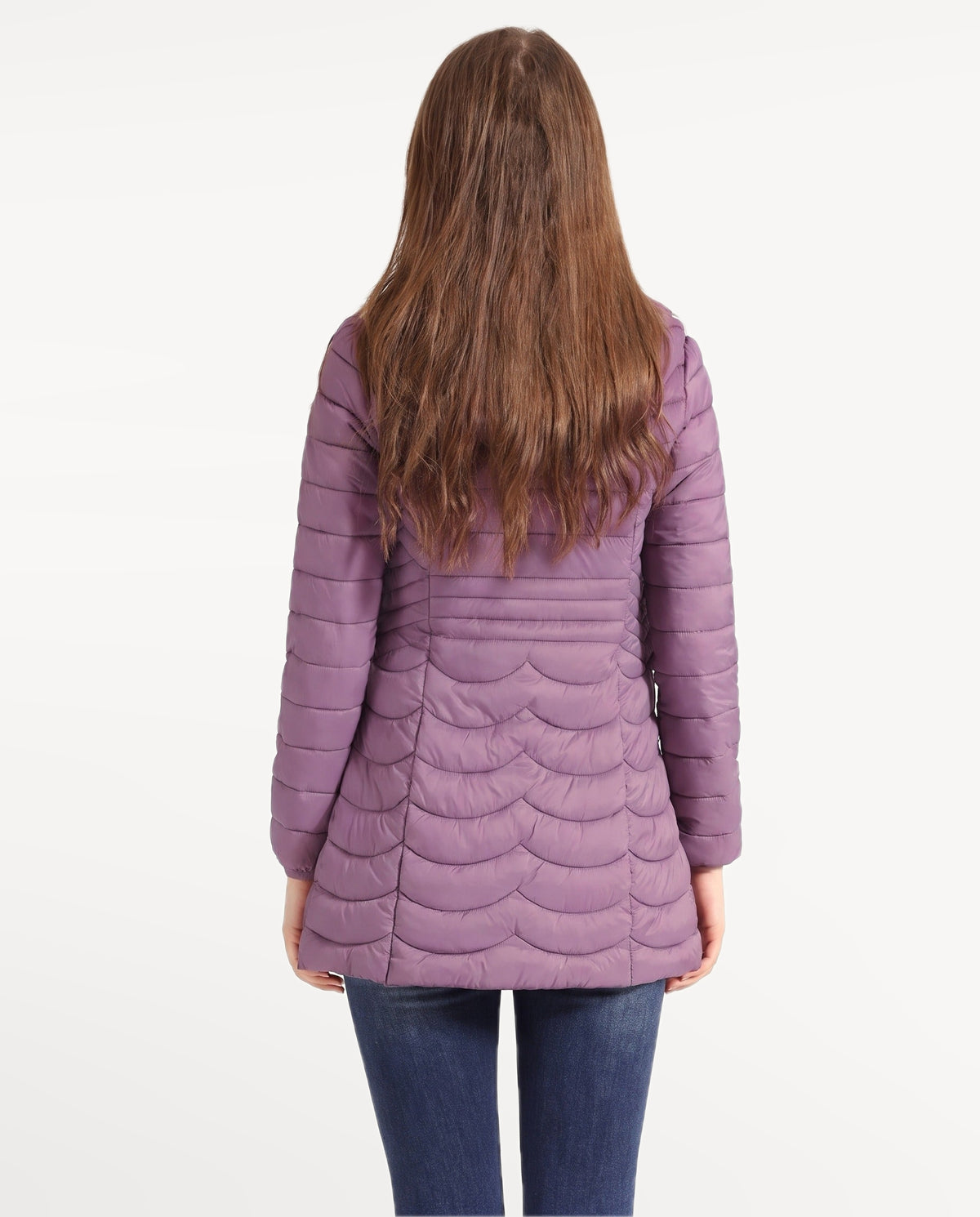 Elodie Puffer in Purple – back view | SKU: SOR-ELO-PURPLE-XS,SOR-ELO-PURPLE-S,SOR-ELO-PURPLE-M,SOR-ELO-PURPLE-L,SOR-ELO-PURPLE-XL